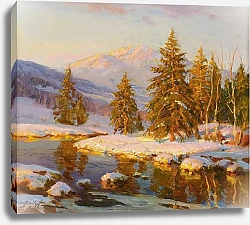 Постер Вестчилофф Константин Зимний закат