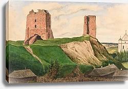 Постер Дмоховский Винцентий Ruins of the Nowogródek [Navahrudak] Castle