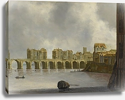 Постер Йонг Клод Old London Bridge, viewed from the south