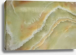 Постер Волнистая структура коричневого минерала