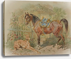 Постер Коссак Юлиуш Отдых