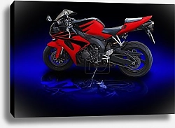 Постер Red Motobike