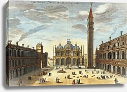 Постер Мериан Мэтьюс L’Altea Parte della Piazza S. Marco Di Venetia