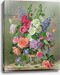 Постер Уильямс Альберт (совр) A September Floral Arrangement