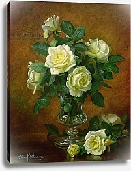 Постер Уильямс Альберт (совр) Yellow Roses 2