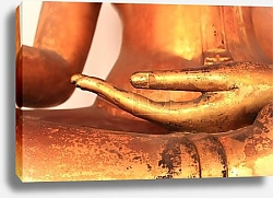 Постер Буддийская статуя