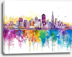 Постер San Francisco skyline