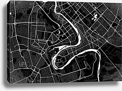 Постер План города Багдад, Ирак