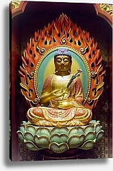 Постер Статуэта Будды