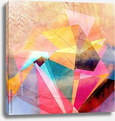 Постер Абстрактная красочная акварель #15