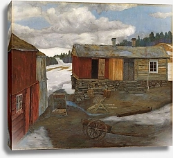 Постер Сольберг Гарольд Двор в слякоти на Реросе