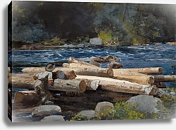 Постер Хомер Уинслоу Река Гудзон