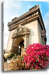 Постер Триумфальная арка Патусай, Лаос