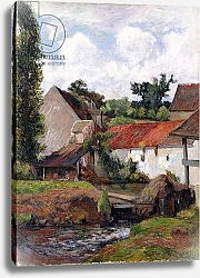 Постер Гоген Поль (Paul Gauguin) Farm at Osny, 1883