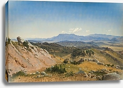 Постер Сковгаард П. С. Rocky Hills near Civitella