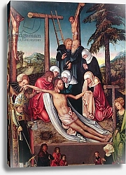 Постер Кранах Лукас Старший The Lamentation Over the Dead Christ