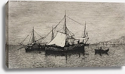 Постер Аппиан Адольф Boats of Cabotage