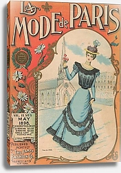 Постер Неизвестен La Mode de Paris, May 1898, Vol. IX, No. 5, Figure 456