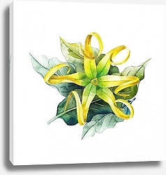 Постер Акварельный иланг-иланг