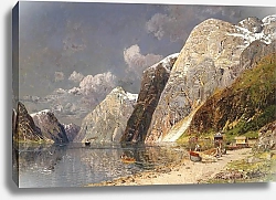 Постер Кауфман Карл Grosse Fjordlandschaft