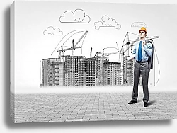 Постер Мужчина-архитектор