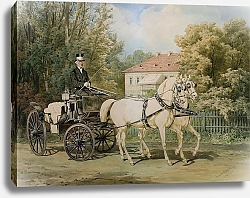 Постер Коссак Юлиуш “Grandma’s coach” – Coach of Zofia nee Branicki, wife of Artur Potocki