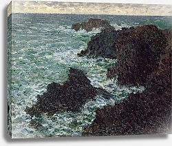 Постер Моне Клод (Claude Monet) The C?te sauvage