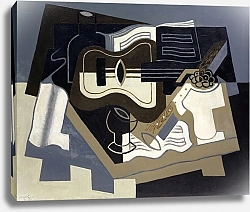 Постер Грис Хуан Guitar and clarinet