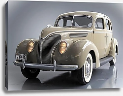 Постер Ford Deluxe Fordor Sedan (81A) '1938