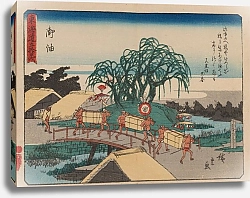 Постер Утагава Хирошиге (яп) Tokaido gojusantsugi, Pl.36