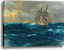 Постер Димер Майкл Зено Dreimaster auf hoher See