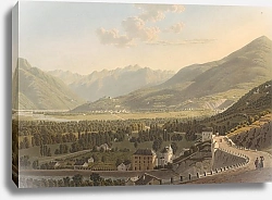 Постер Лори Габриэль Младшая Vue du Pont de Crevola et de la Vallée de Domo D’ossola