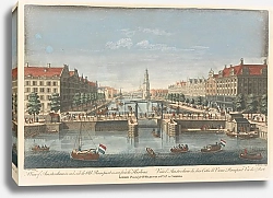 Постер Баулес Томас 3 С каждой стороны открывается вид на Амстердам, а со стороны гавани - на Старый крепостной вал