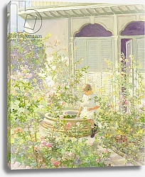 Постер Грэйвз Эббот Young Girl in the Garden