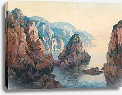 Постер Дешай Эжен-Франсуа-Адольф Calanques Near Bougie In Algeria