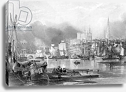 Постер Балмер Джордж Newcastle-upon-Tyne, engraved by Edward Finden