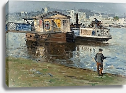 Постер Боггс Фрэнк L’embarcadere sur la Seine