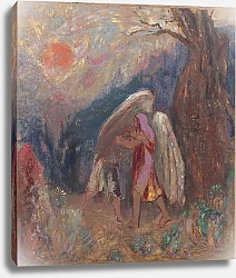 Постер Редон Одилон Jacob and the Angel