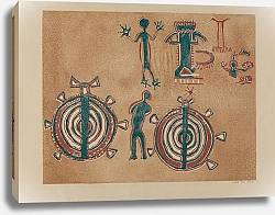 Постер Ривол Лила Рисунок петроглифа