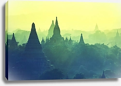 Постер Баган, Мьянма. Древние храмы