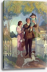 Постер Уайет Ньюэлл Arriving Home