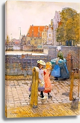 Постер Германн Ханс Кусочек Амстердама