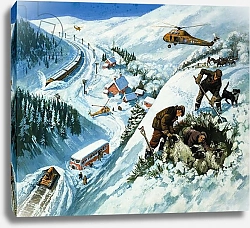 Постер Школа: Английская 20в. Snow Rescue