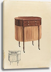 Постер Картье Фердинанд Sewing Table