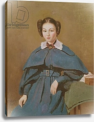 Постер Коро Жан (Jean-Baptiste Corot) Portrait of Madame Baudot, the Artist's Niece, 1837
