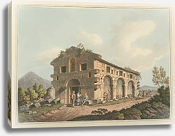 Постер Майер Луиджи Древняя баня рядом с фонтанами Паличи