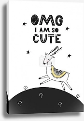 Постер Сказочный олень