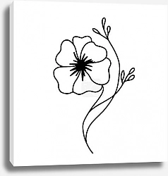 Постер Цветок нежности