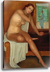 Постер Заррага Ангел Автопортрет с моделью