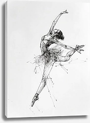 Постер Ballerina in motion